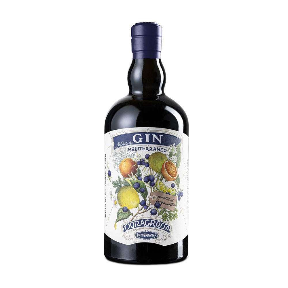 Gin Mediterraneo Al Bergamotto Dry Gin 0.70 L - Doragrossa
