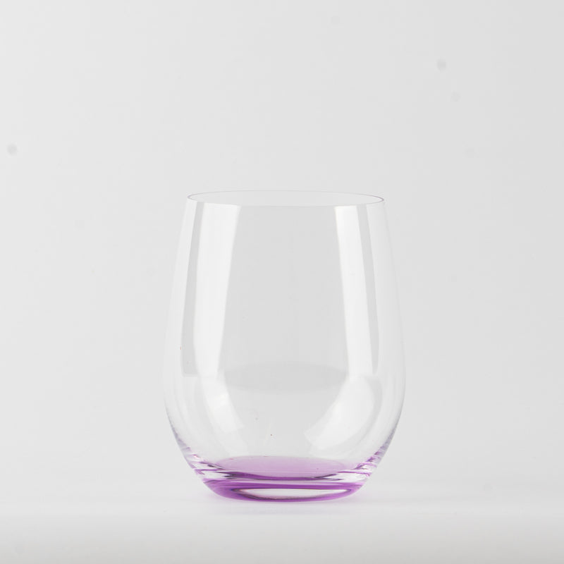 32 cl - O Happy Bicchiere Vino Multiuso in Vetro - Set 4 Pezzi