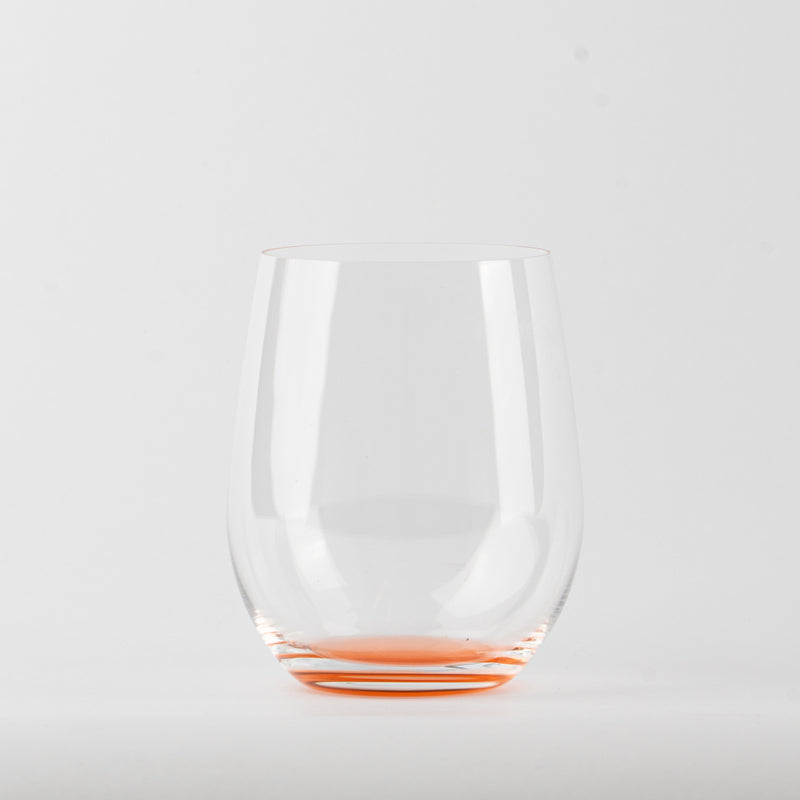 32 cl - O Happy Bicchiere Vino Multiuso in Vetro - Set 4 Pezzi