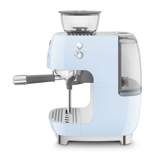 Smeg 50's Style Macchina da Caffè Espresso Manuale Con Macina Caffè
