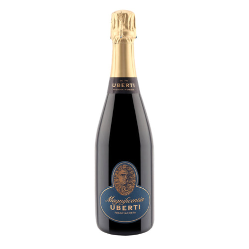 Magnificentia Franciacorta DOCG Satèn Uberti + 6 Calici Franciacorta Vino Bianco 42 cl