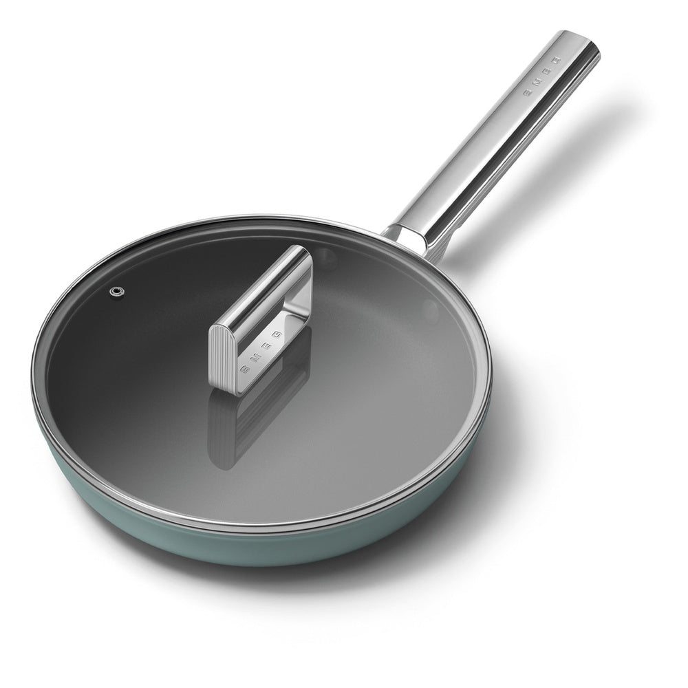 Smeg Cookware Padella Bassa Antiaderente Ceramico In Alluminio