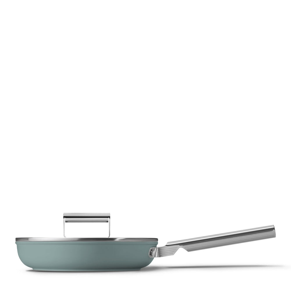 Smeg Cookware Padella Bassa Antiaderente Ceramico In Alluminio