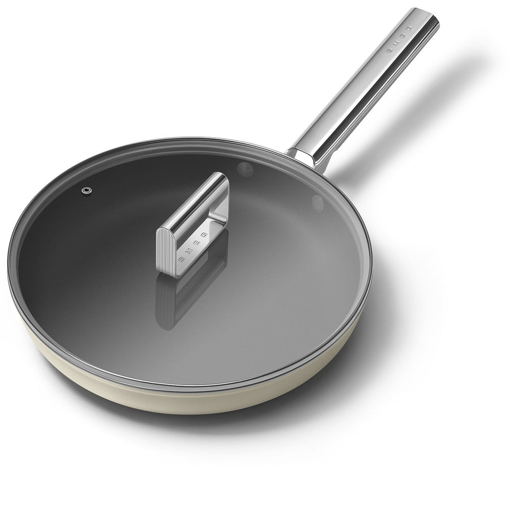 Smeg Cookware Padella Bassa Antiaderente Ceramico In Alluminio