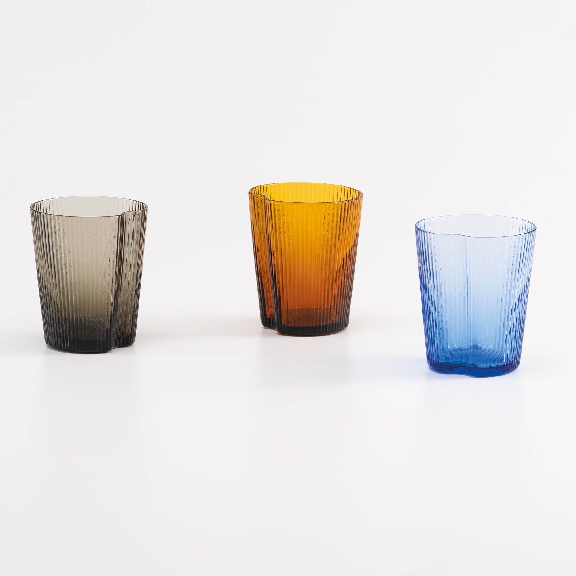 33.5 cl - Zafferano Handy Bicchiere Acqua In Vetro Set 6 Pz