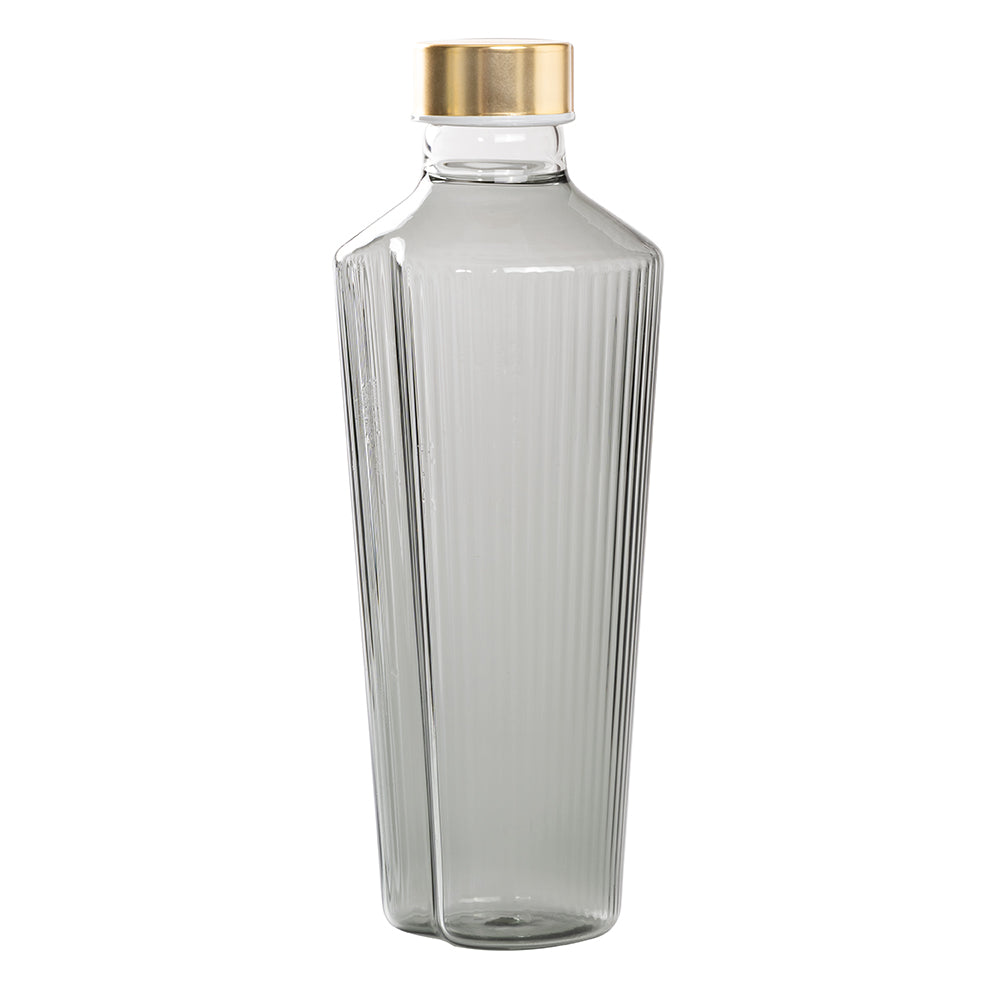 90 cl - Zafferano Handy Bottiglia Acqua Soffiata e Lavorata a Mano In Vetro Borosilicato