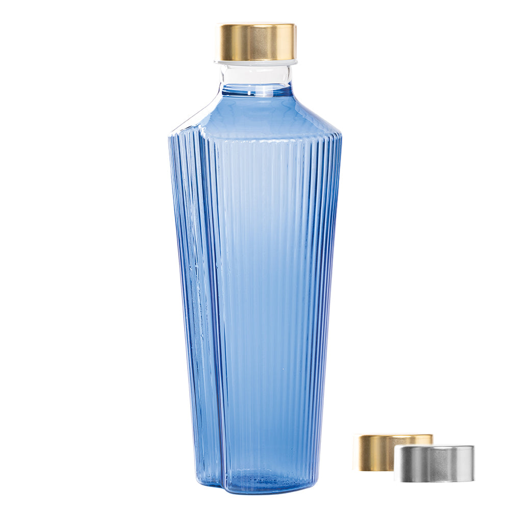 90 cl - Handy Water Bottle Blown and Handcrafted in Borosilicate Glass