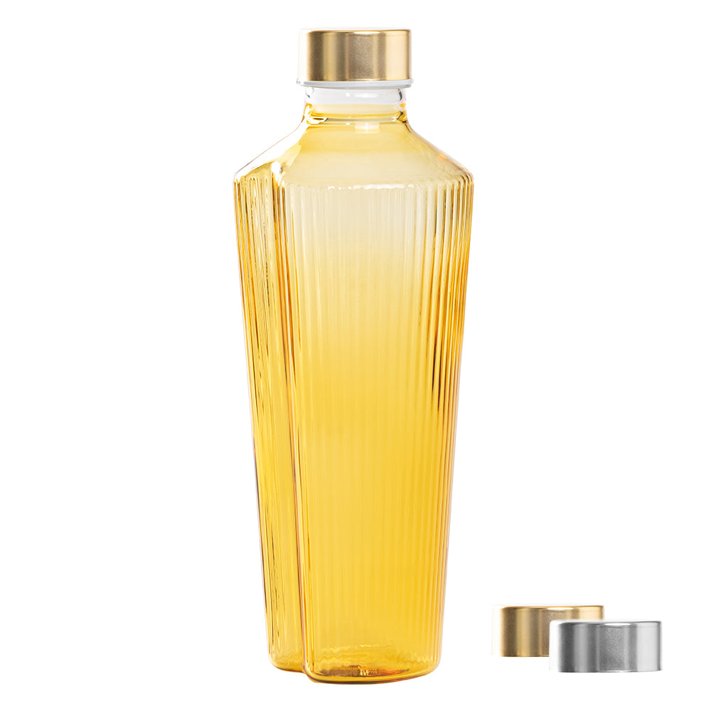 90 cl - Handy Water Bottle Blown and Handcrafted in Borosilicate Glass