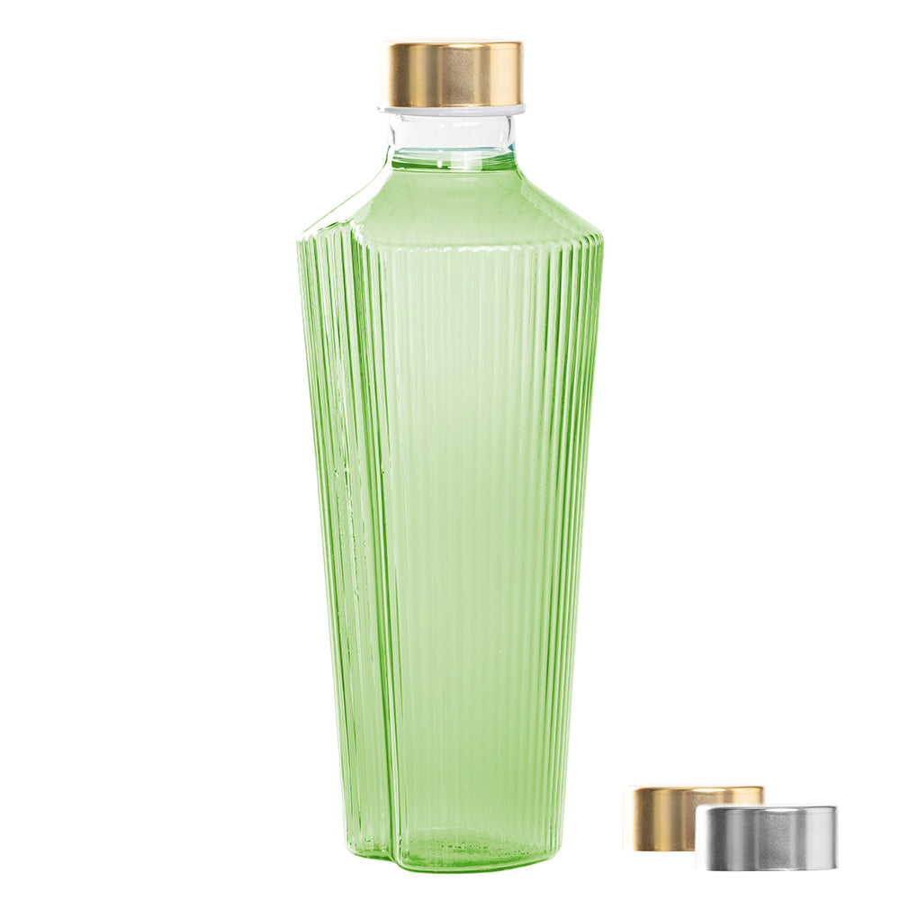 90 cl - Handy Water Bottle Blown and Handcrafted in Borosilicate Glass