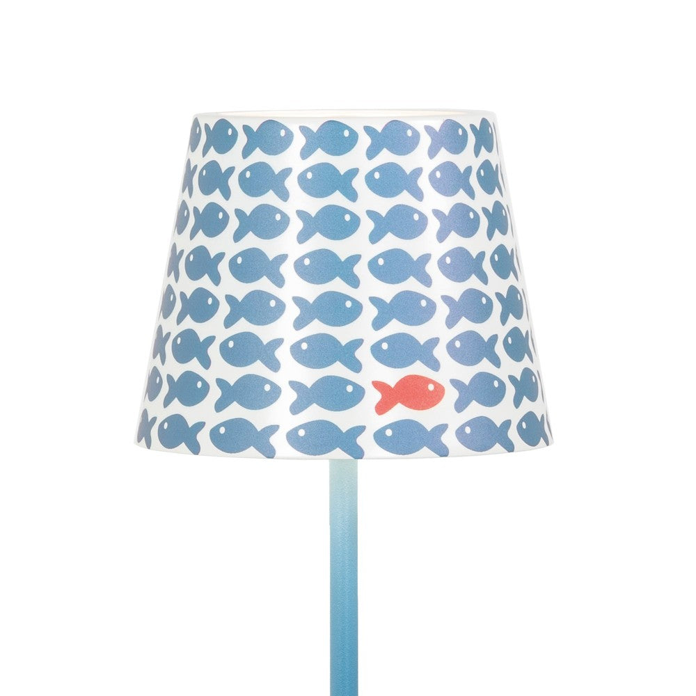 Zafferano Poldina Cover Lampada Da Tavolo In Metallo