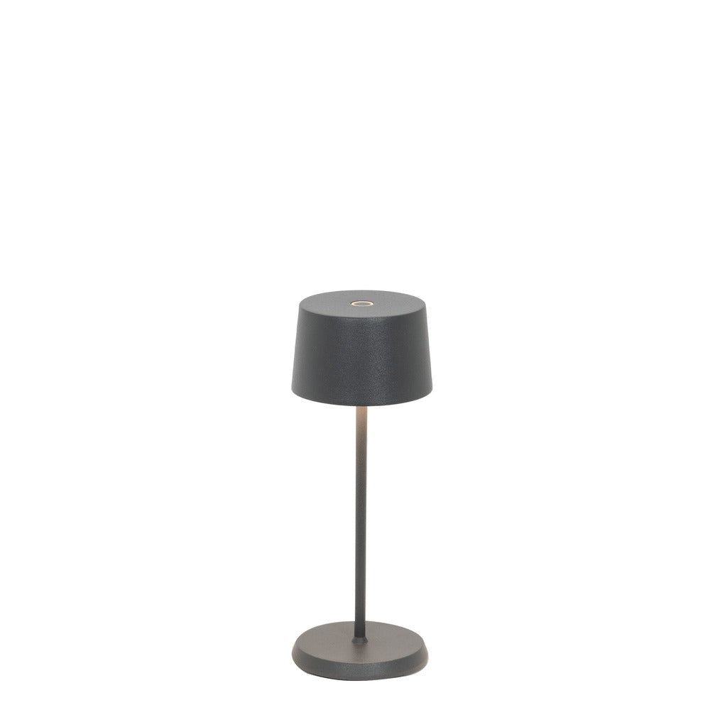 20 cm - Zafferano Olivia Micro Lampada Da Tavolo Dimmerabile