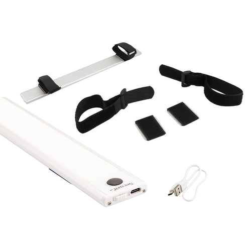 40 x 4 cm - Securit Berlin Lampada Per Ombrellone Per Esterni Ricaricabile