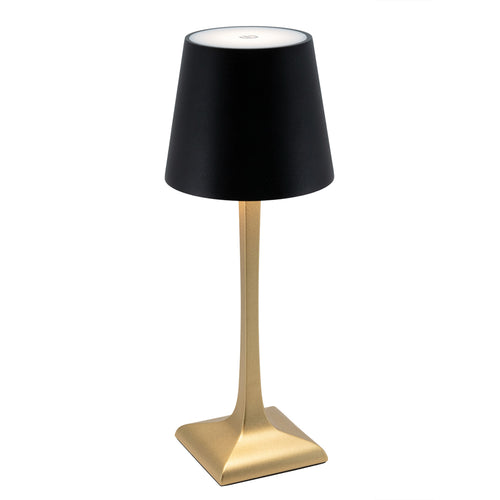 26 cm - Securit Roma Lampada da Tavola Ricaricabile In Ferro e Alluminio