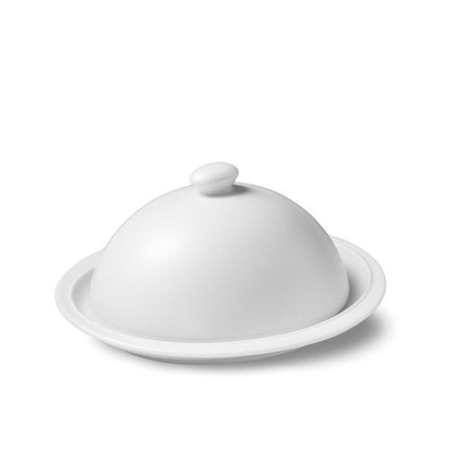 13.5x12 cm - Le Coq Parthenon Piatto Fondo Con Cloche In Porcellana Set 4 Pz