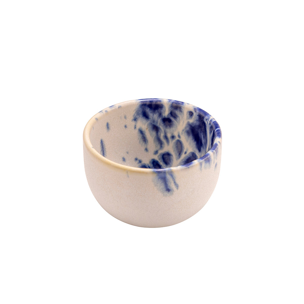 6,5 cm - Phobos Coupelle Ronde En Grès Ensemble 12 Pz