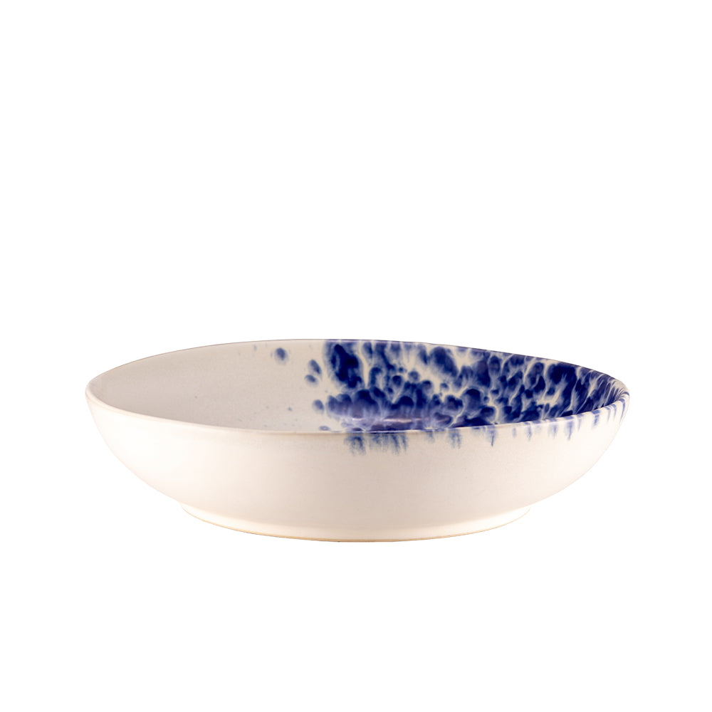 28 cm - Phobos Wide Bowl in Stoneware Set 4 Pcs