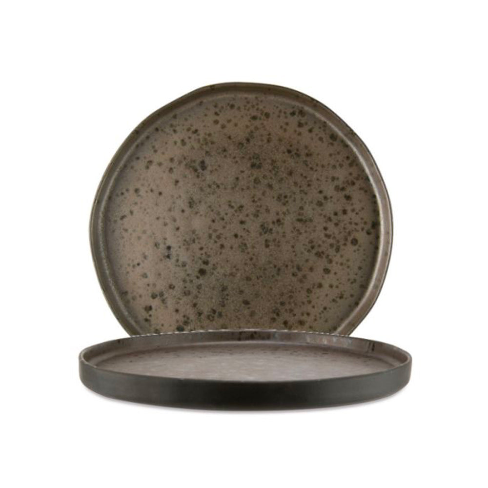 15 cm - Phobos Assiette À Pain En Grès Ensemble 6 Pz