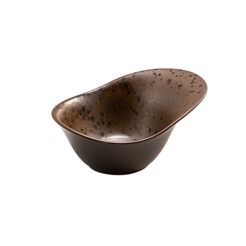 40 cl - Phobos Oval Petal Cup in Stoneware Set 8 Pcs