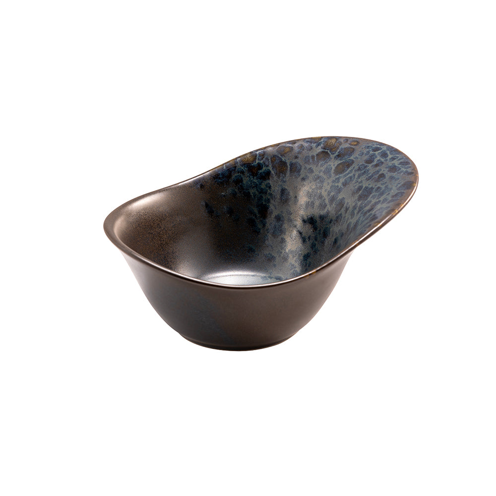 40 cl - Phobos Oval Petal Cup in Stoneware Set 8 Pcs