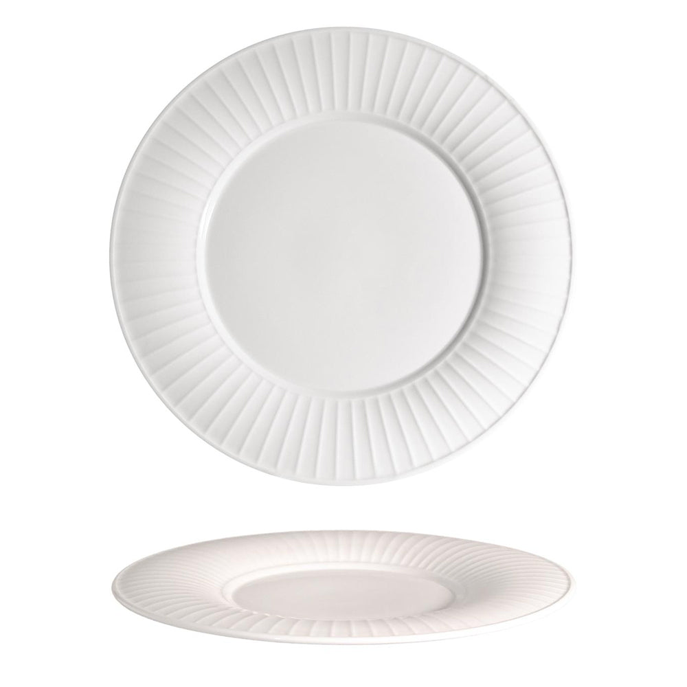 28.5 cm - Royal Porcelain Hampstead Piatto Piano Gourmet In Porcellana Maxadura