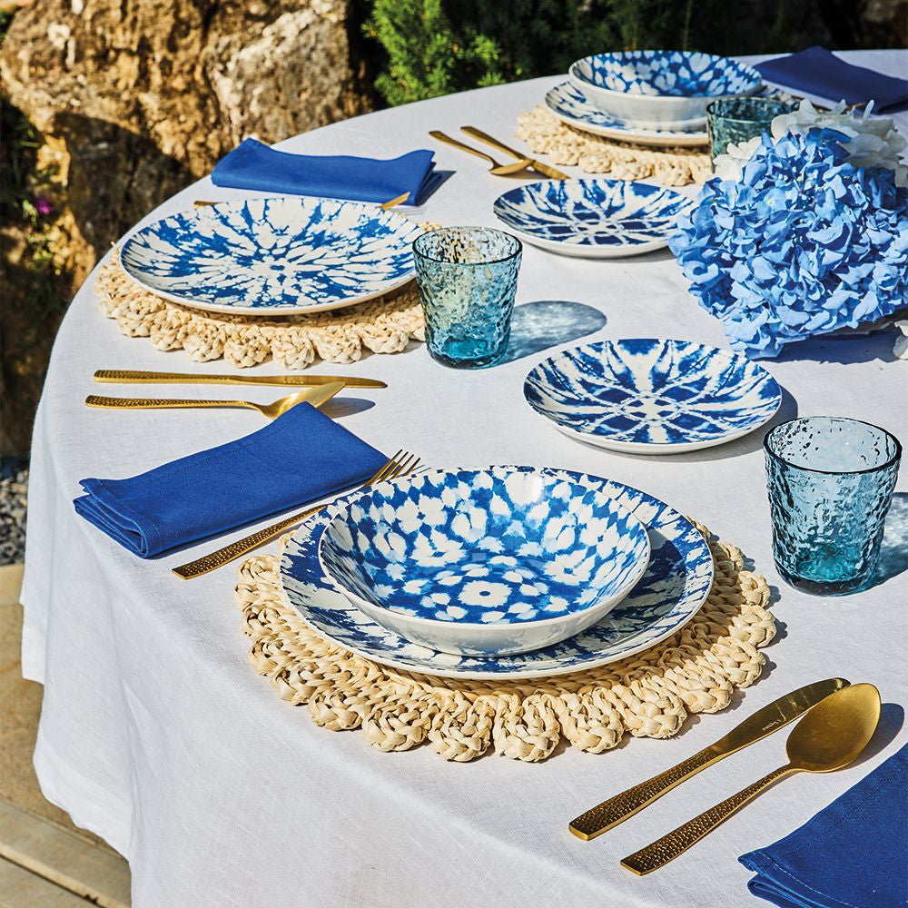 Madison Mirage Service de Vaisselle en Porcelaine Set 18 Pz