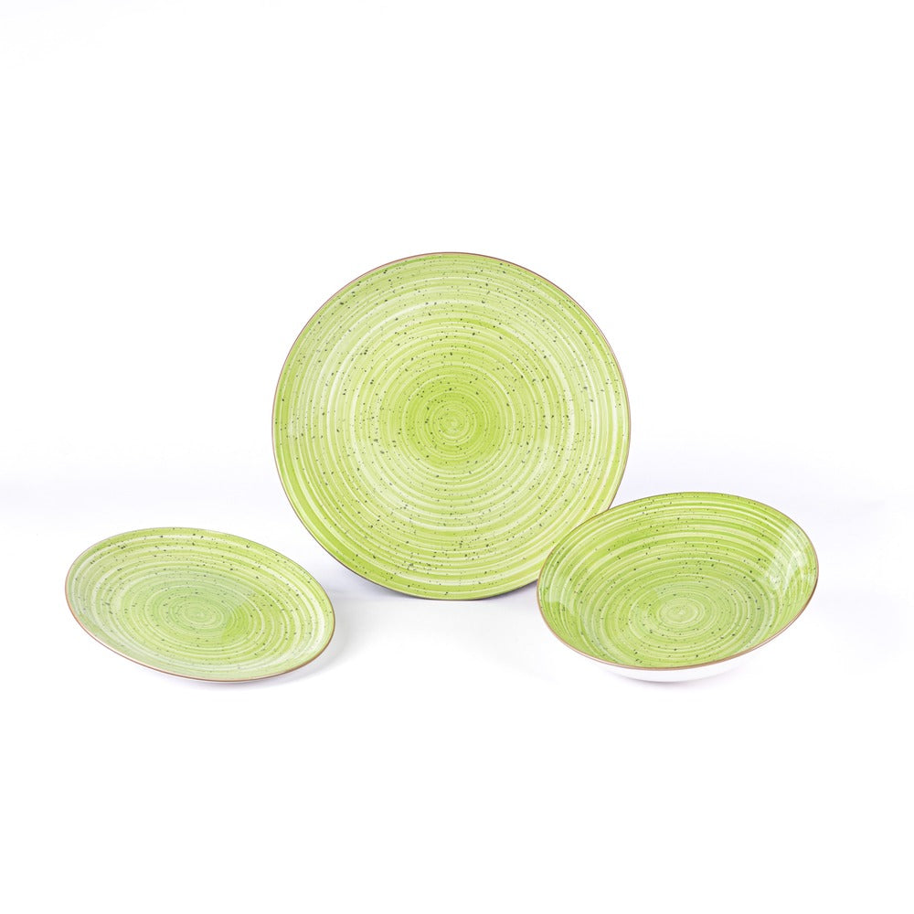 Madison Kaleido Servizio Piatti In Porcellana - Set 18 Pz