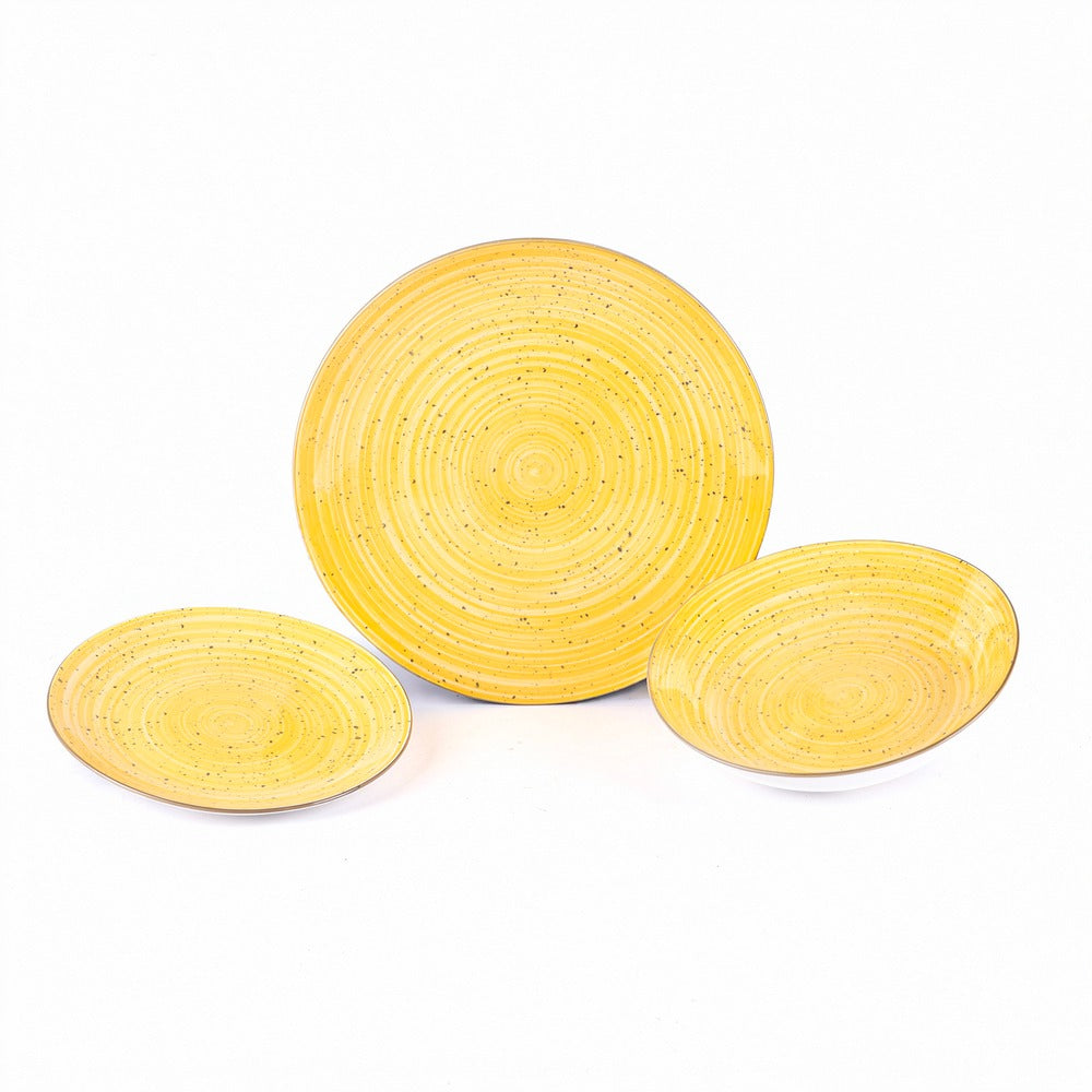 Madison Kaleido Servizio Piatti In Porcellana - Set 18 Pz