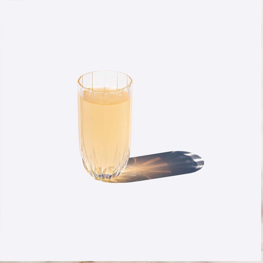 40 cl - Zafferano Margherita Bicchiere Bibita In Vetro - Set 4 Pz