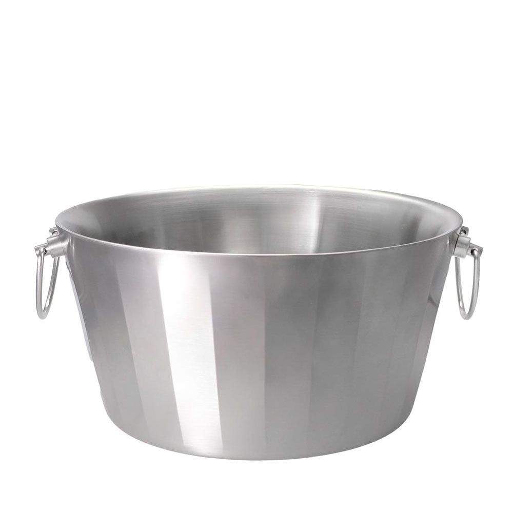 Ø37 x H.19 cm - Portofino Double Wall Spumantiera Portabottiglie In Acciaio Satinato