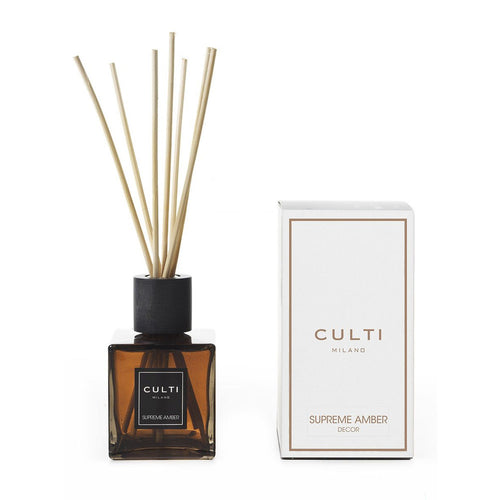 Culti Milano Supreme Amber Stile Decor Diffuseur D'Ambiance Avec Bâtonnets