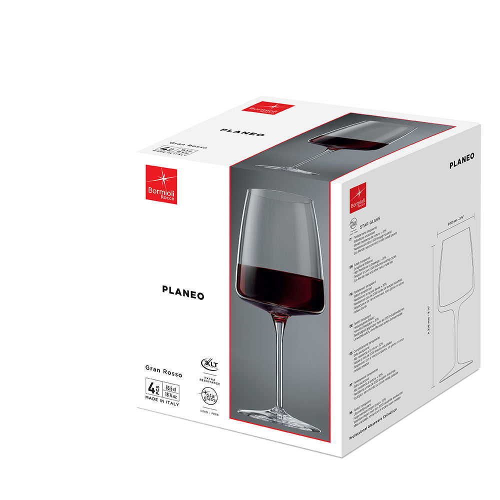 54 cl - Planeo Gran Rosso Wine Glass - Set of 4 Pcs