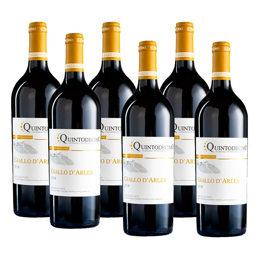 Giallo D'Arles Greco di Tufo DOCG 2023 Cantina Quintodecimo