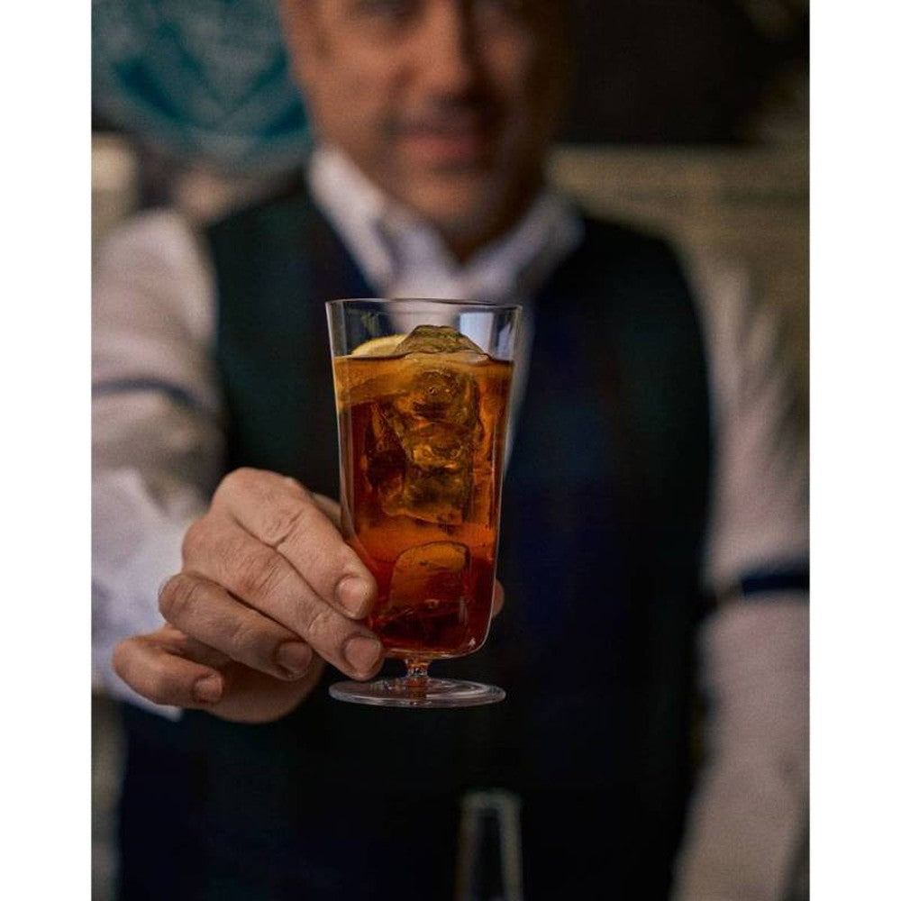 33 cl - Italesse Roxy Bar Collins Calice Cocktail Soffiato a Bocca In Vetro - Set 6 Pz