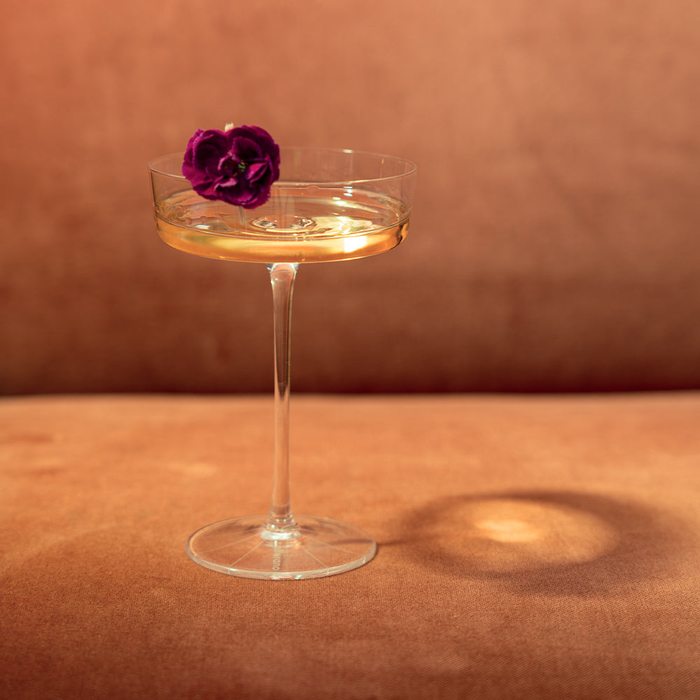 16 cl - Zafferano Sam Calice Cocktail Martini In Vetro Set 4 Pz