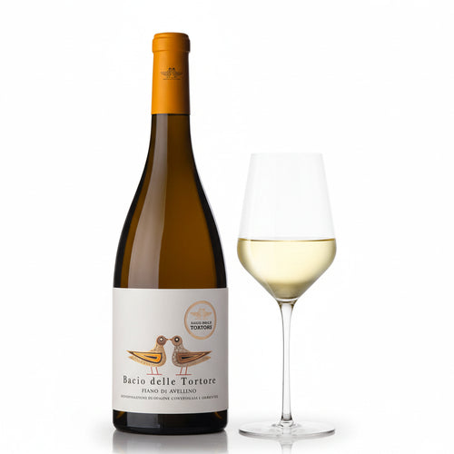 Passo delle Tortore Fiano di Avellino DOCG 2024 + Set de 6 Verres à Vin Blanc Starlight 41 cl