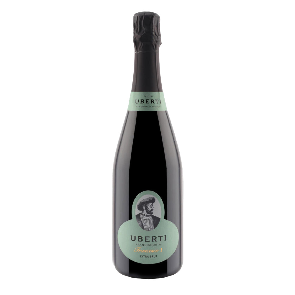 Francesco I Franciacorta DOCG Uberti + 6 Calici Rastal Franciacorta