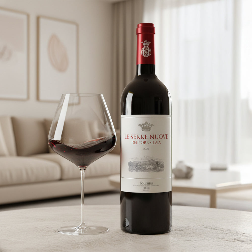 Le Serre Nuove Bolgheri DOC 2022 Ornellaia + 6 Calici Degustazione Masterclass Xtreme 95 cl