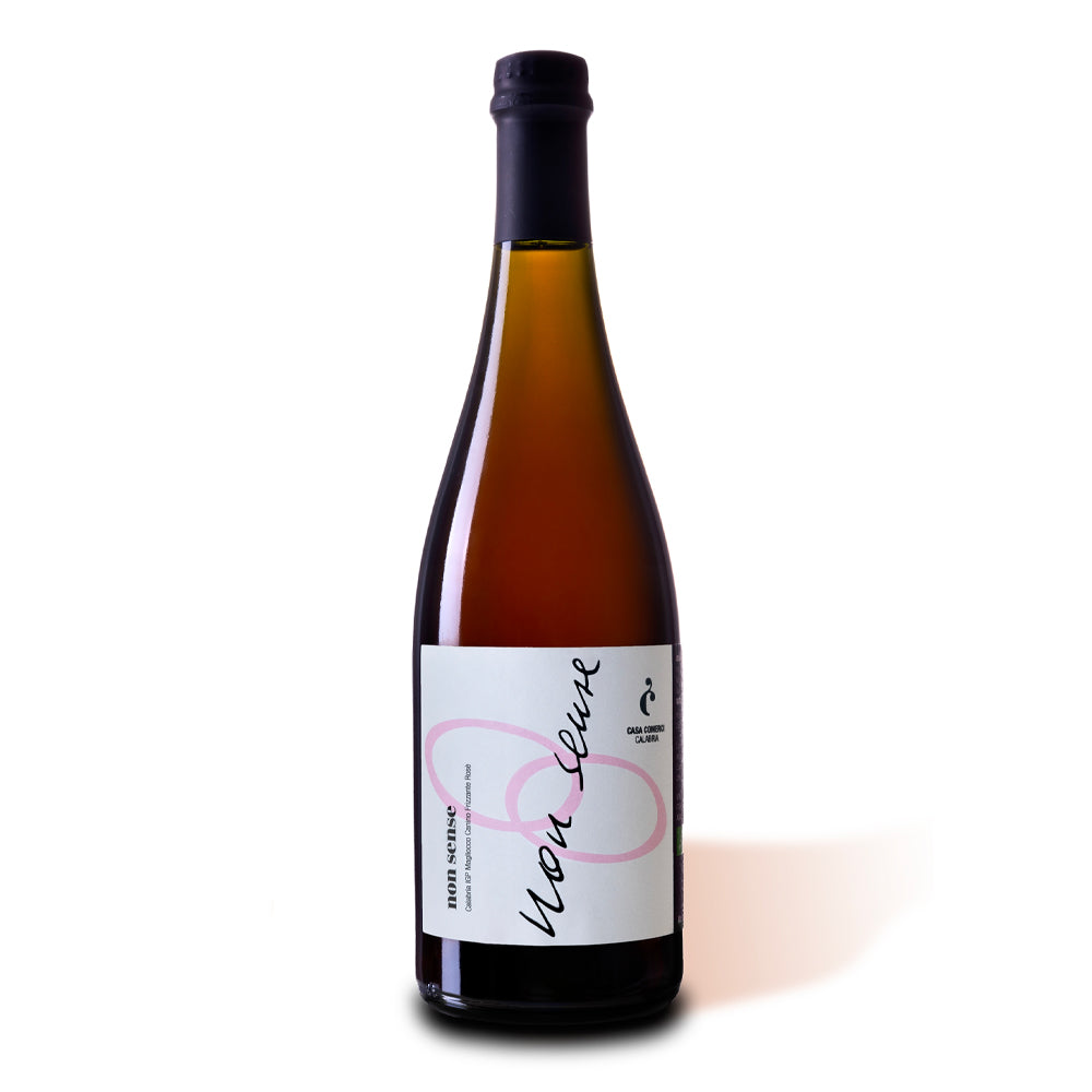 Non Sense Frizzante Rosè Calabria IGP 2022 Crown Cap Organic Casa Comerci