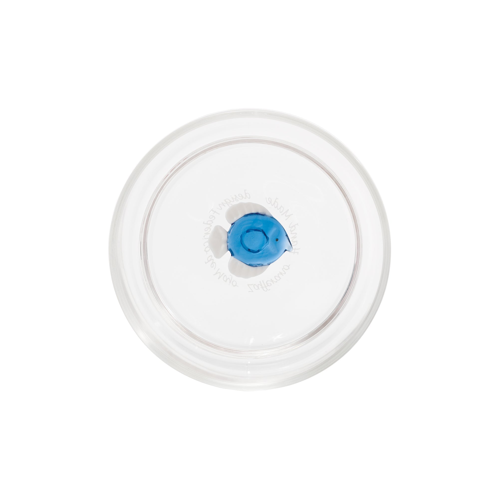 35 cl - Zafferano Teca Mare Bicchiere Acqua In Vetro Set 6 Pz