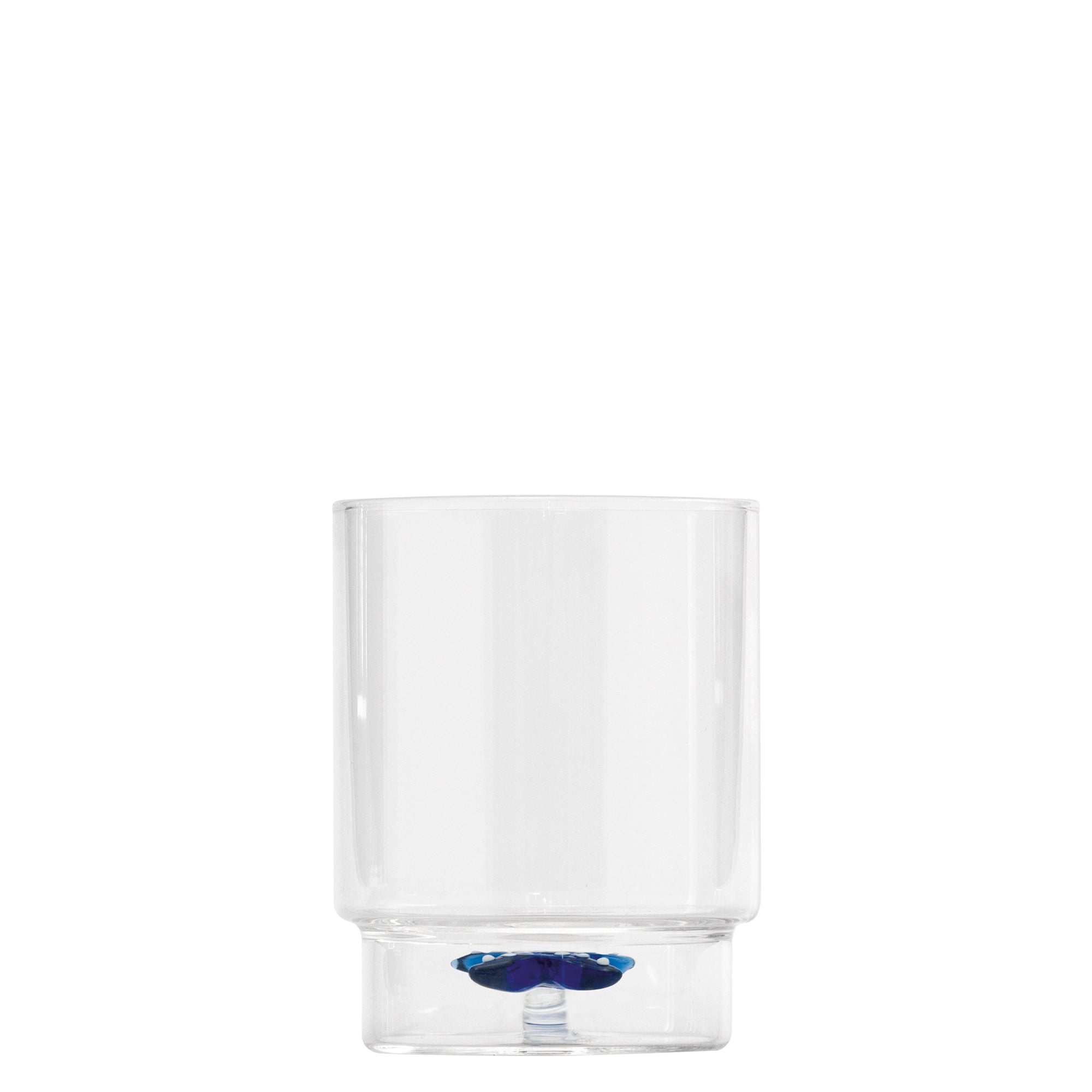 35 cl - Zafferano Teca Mare Bicchiere Acqua In Vetro Set 6 Pz