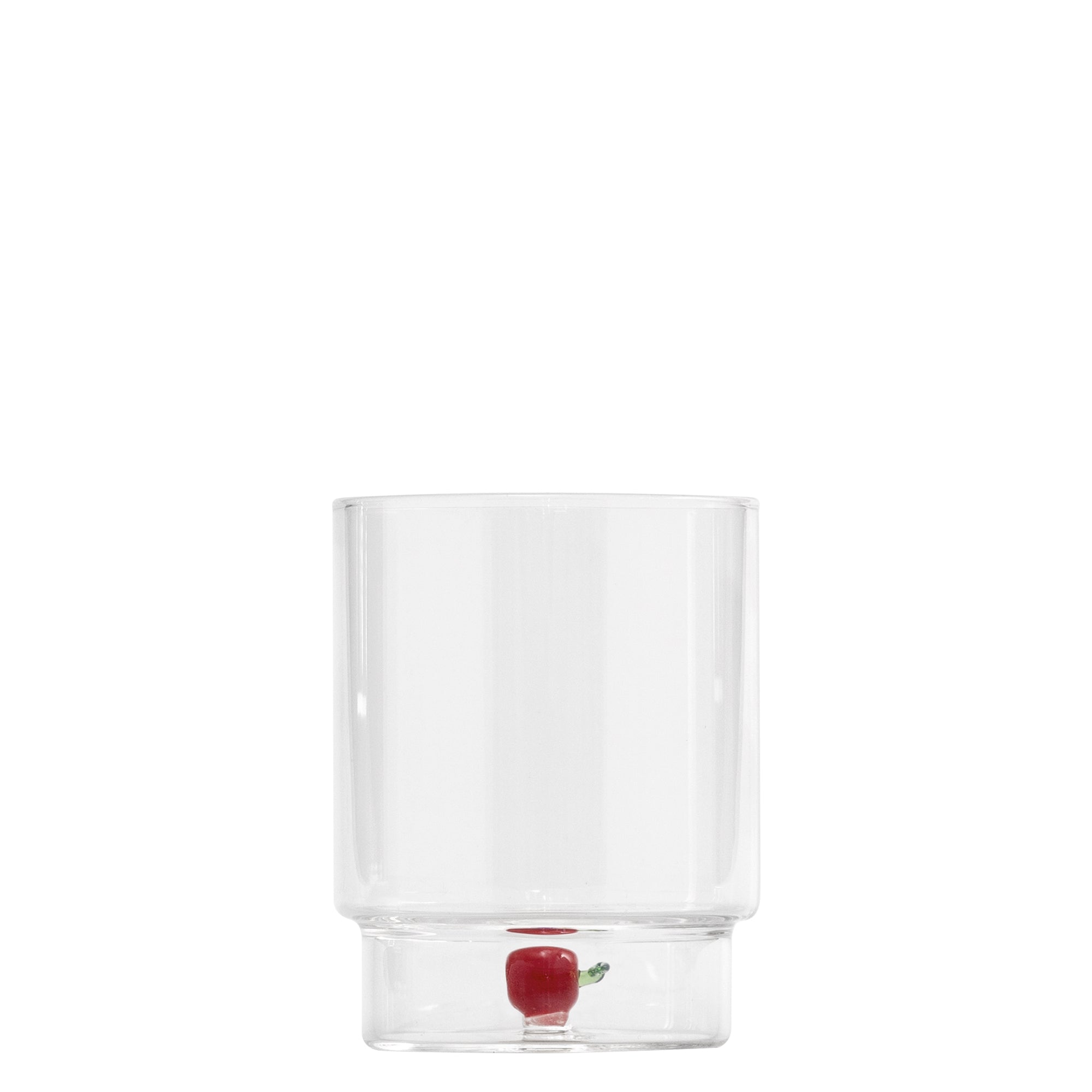 35 cl - Zafferano Teca Frutta Bicchiere Acqua In Vetro Set 6 Pz