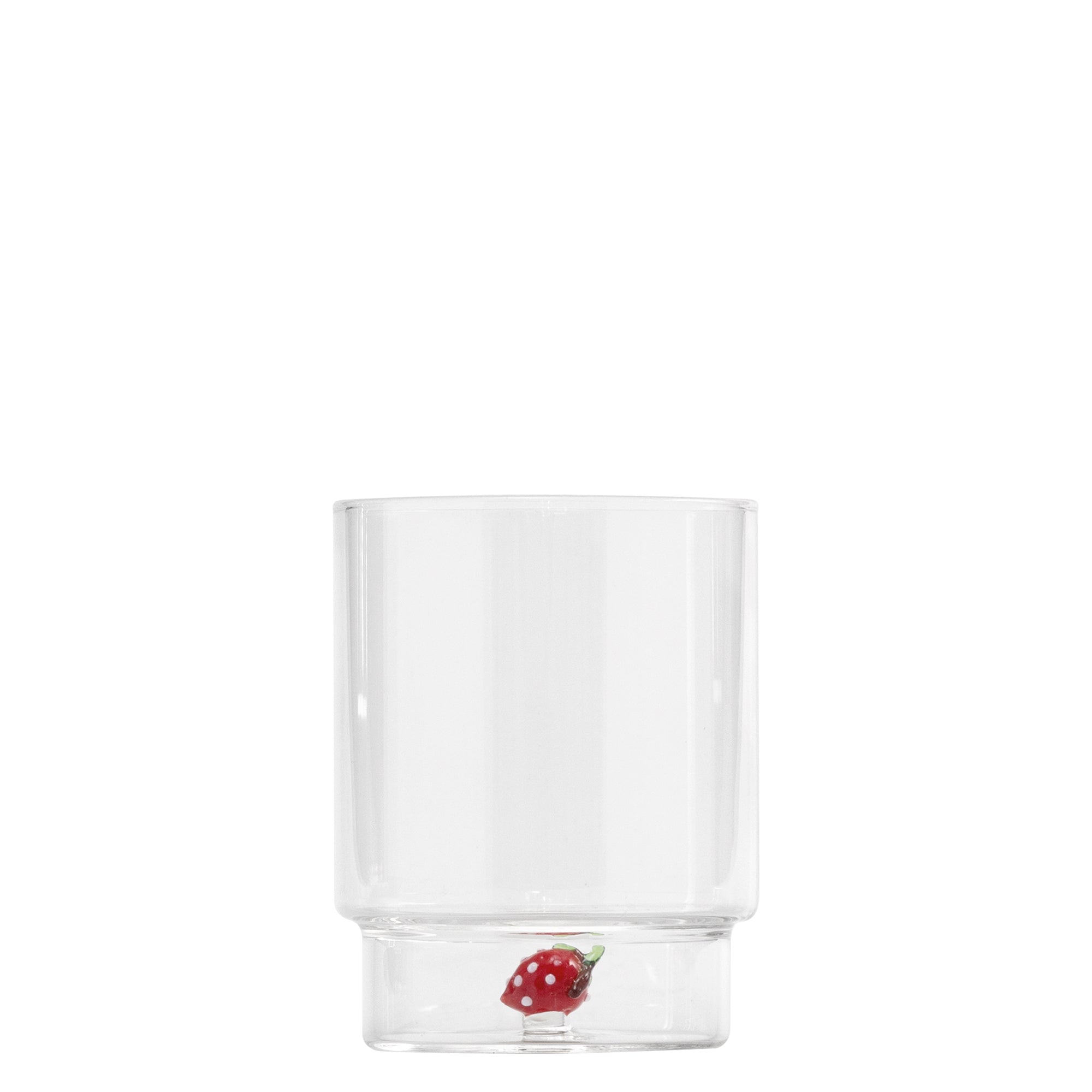 35 cl - Zafferano Teca Frutta Bicchiere Acqua In Vetro Set 6 Pz