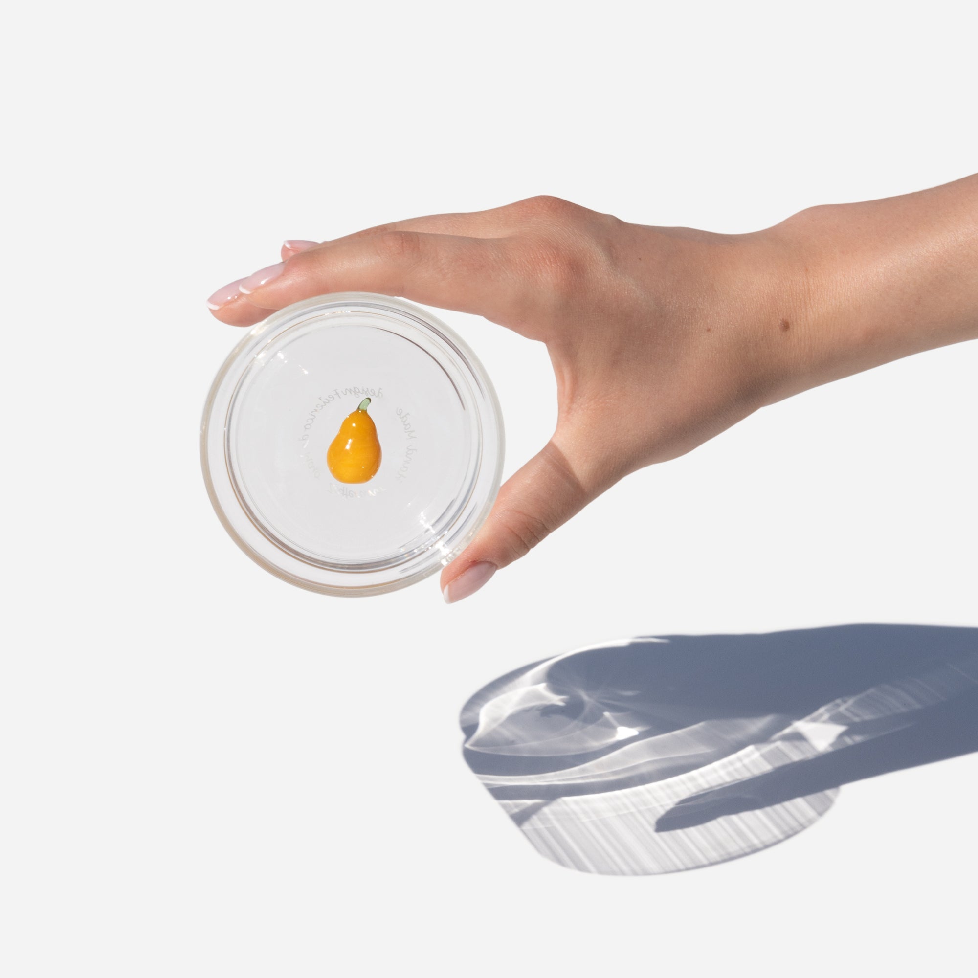 35 cl - Zafferano Teca Frutta Bicchiere Acqua In Vetro Set 6 Pz