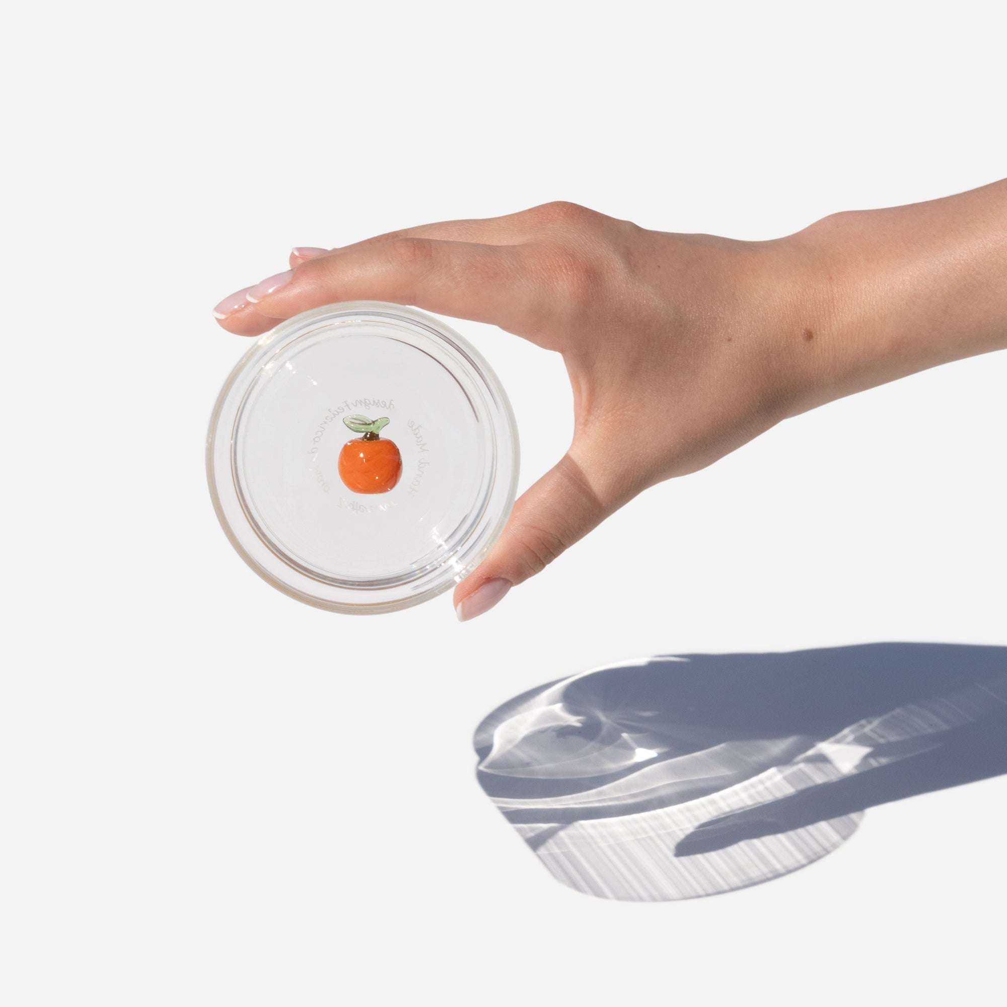 35 cl - Zafferano Teca Frutta Bicchiere Acqua In Vetro Set 6 Pz