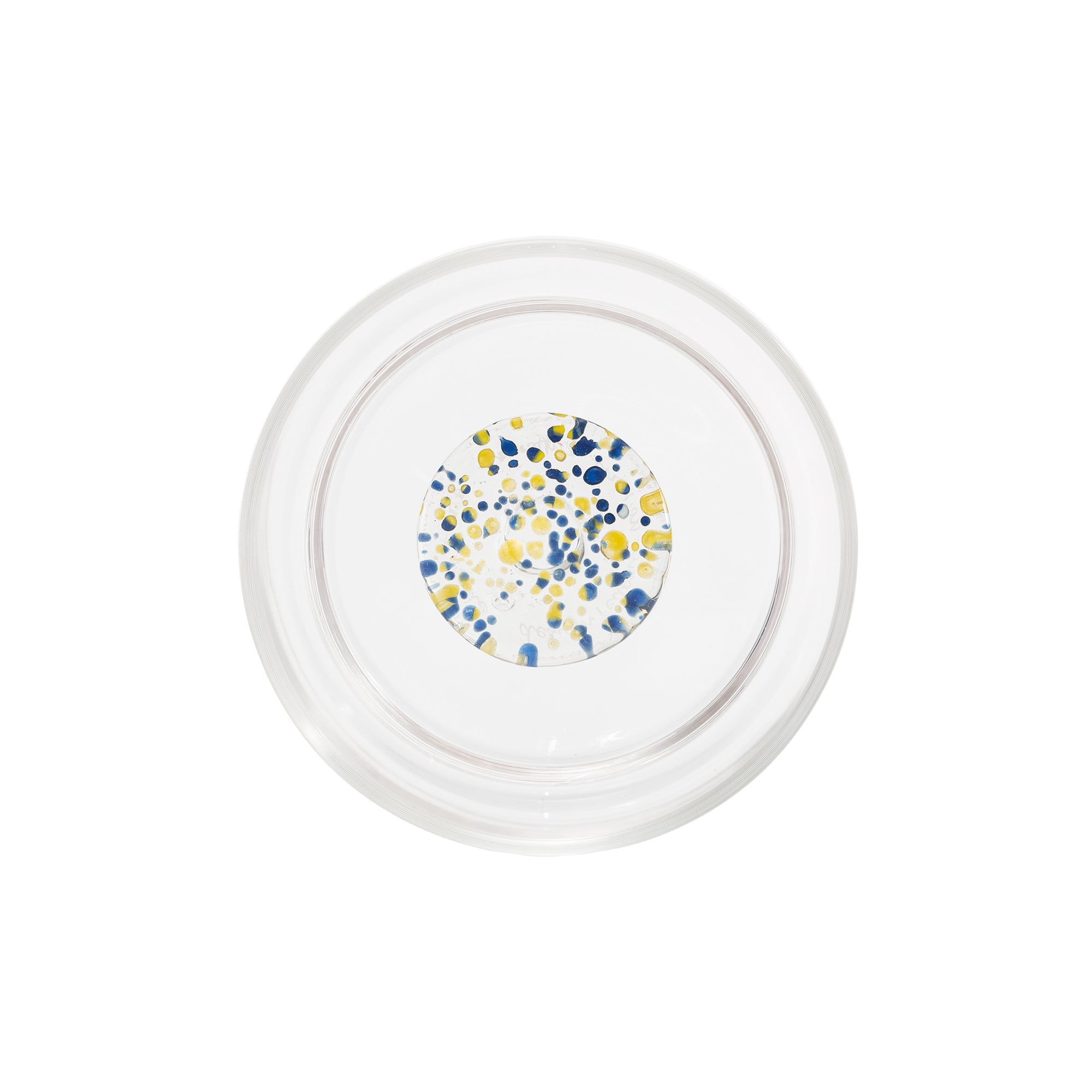 35 cl - Teca Terrazzo Verre à Eau Fait à la Main En Verre Borosilicate Set 6 Pz