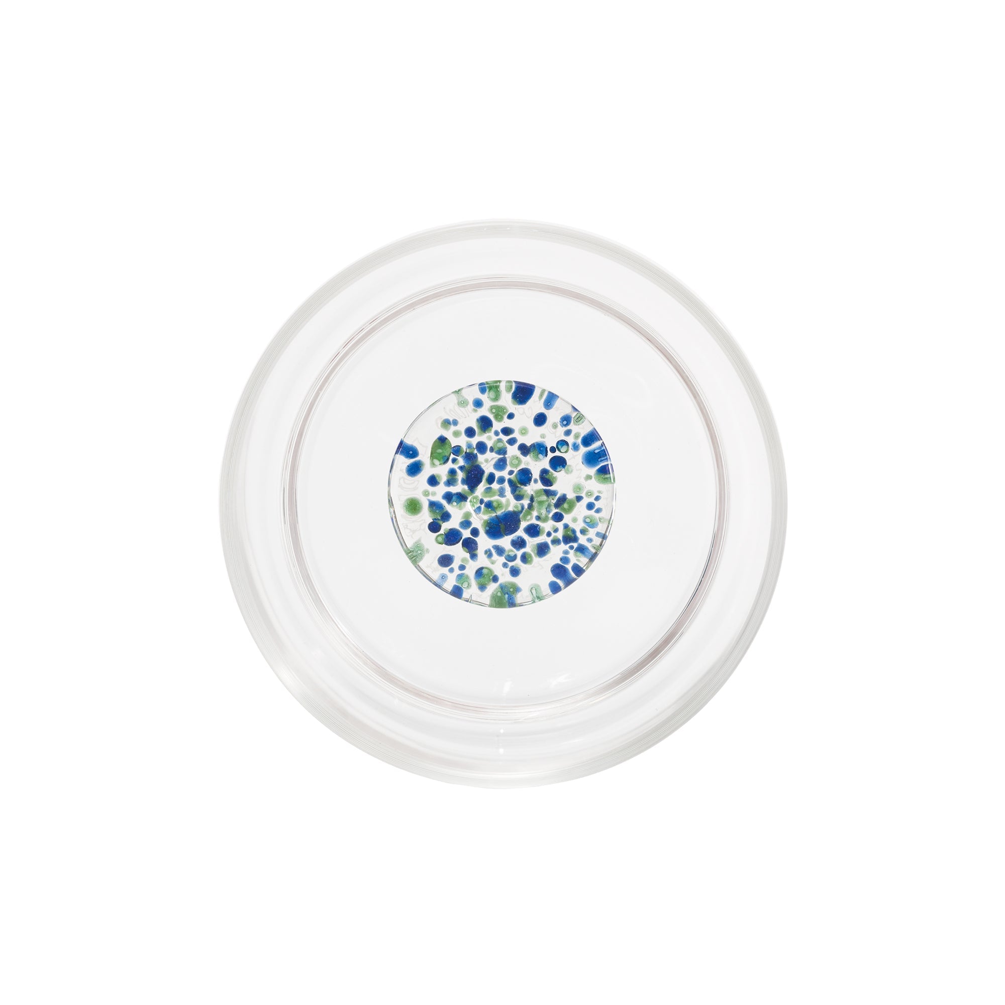 35 cl - Teca Terrazzo Verre à Eau Fait à la Main En Verre Borosilicate Set 6 Pz