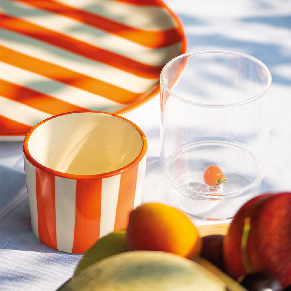 35 cl - Teca Frutta Glass Water Glass Set of 6