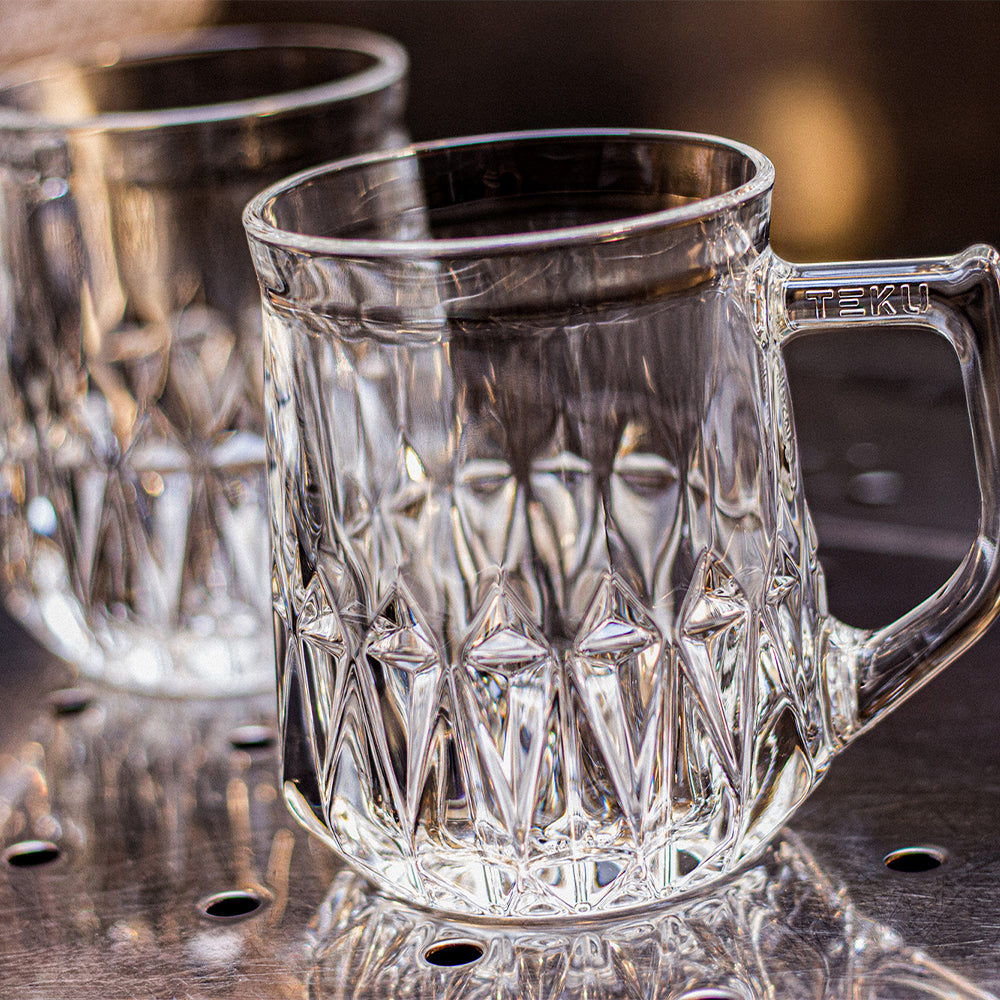 55 cl - Rastal Teku Mug Boccale Birra In Vetro - Set 6 Pz