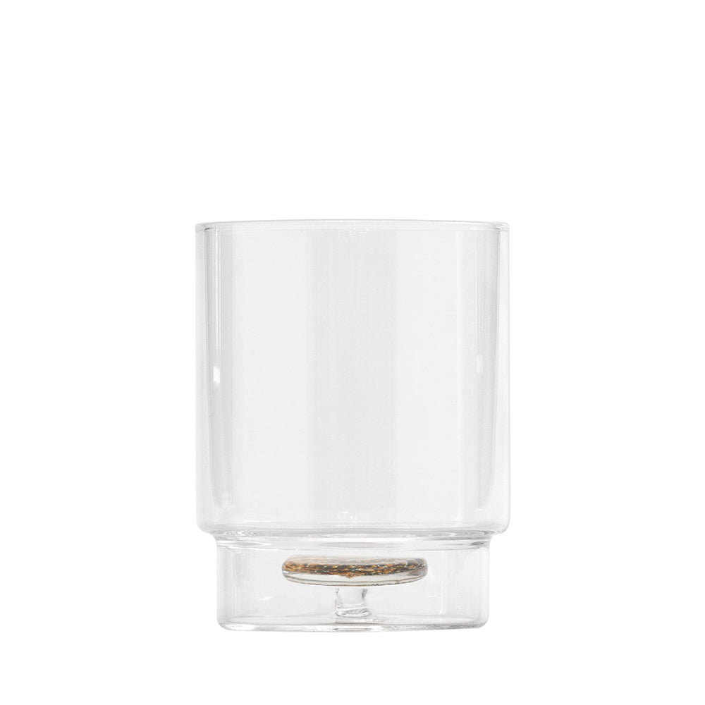 35 cl - Teca Terrazzo Verre à Eau Fait à la Main En Verre Borosilicate Set 6 Pz
