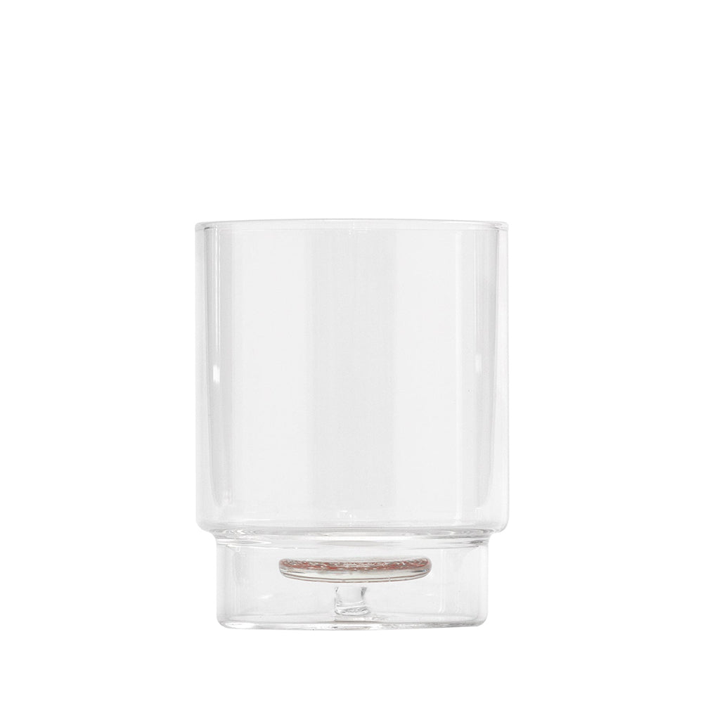 35 cl - Teca Terrazzo Verre à Eau Fait à la Main En Verre Borosilicate Set 6 Pz